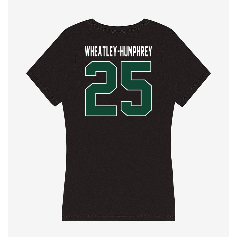 Miami - NCAA Football : Chris Wheatley-Humphrey - Women's V-Neck T-Shirt-1