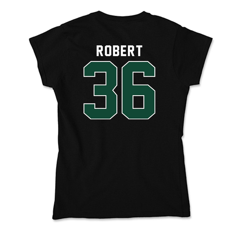 Miami - NCAA Baseball : Nick Robert - Soft Style Women’s T-Shirt-1