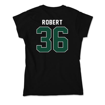 Miami - NCAA Baseball : Nick Robert - Soft Style Women’s T-Shirt-1