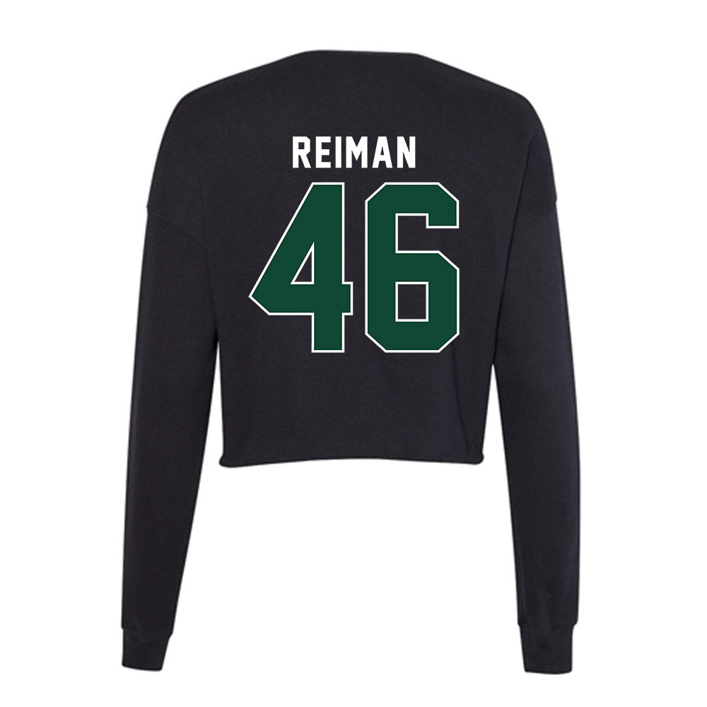 Miami - NCAA Football : Dylan Reiman - Women's Cropped Crew Fleece-1