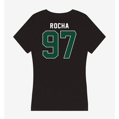 Miami - NCAA Football : Will Rocha - Women's V-Neck T-Shirt-1