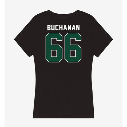 Miami - NCAA Football : Max Buchanan - Women's V-Neck T-Shirt-1