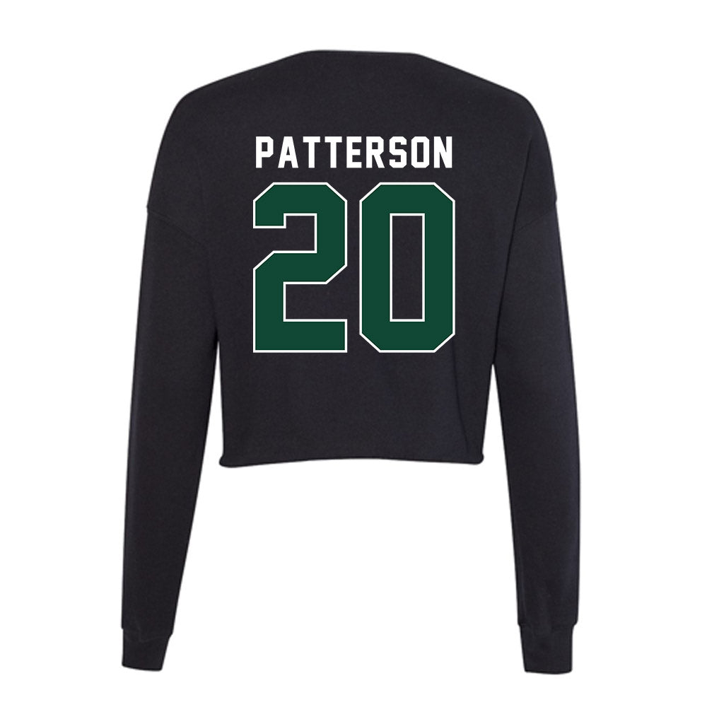 Miami - NCAA Football : Zaquan Patterson - Women's Cropped Crew Fleece-1