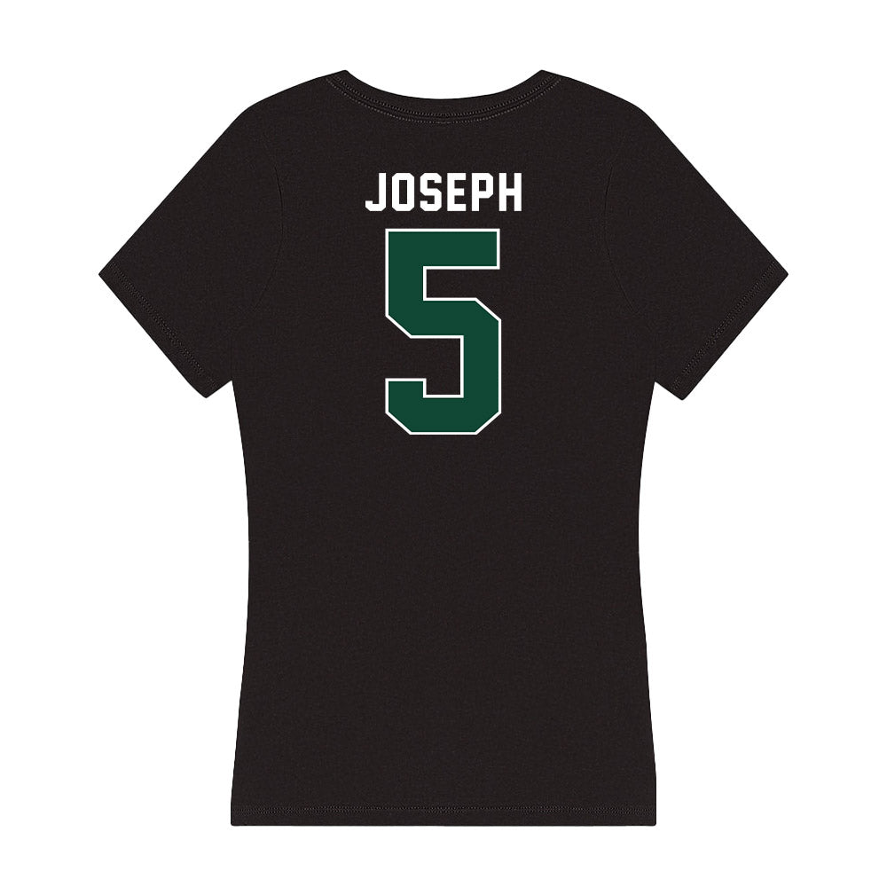 Miami - NCAA Football : Nathaniel Joseph - Women's V-Neck T-Shirt-1