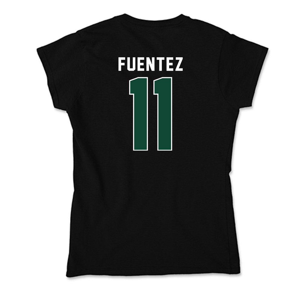 Miami - Women's Volleyball Alumni : Blair Fuentez - Soft Style Women’s T-Shirt-1