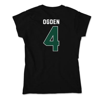 Miami - NCAA Baseball : Jake Ogden - Soft Style Women’s T-Shirt-1