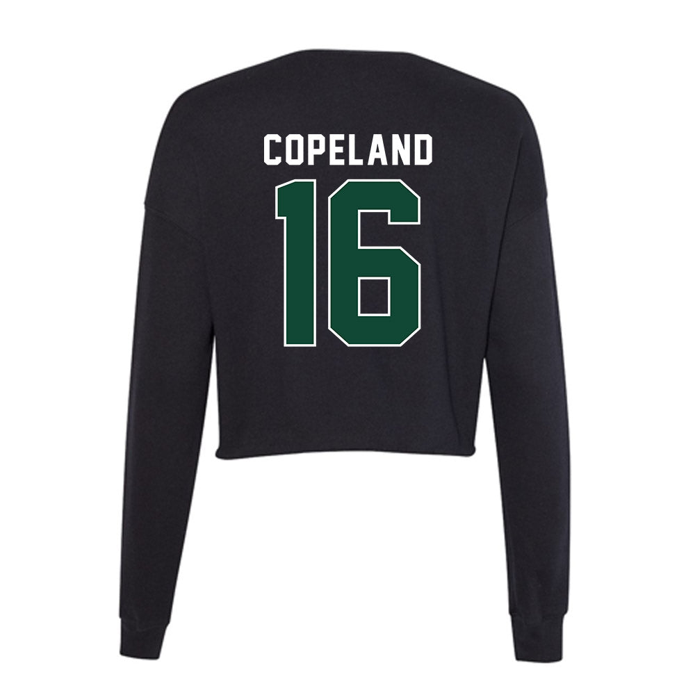 Miami - NCAA Baseball : Cian Copeland - Women's Cropped Crew Fleece-1