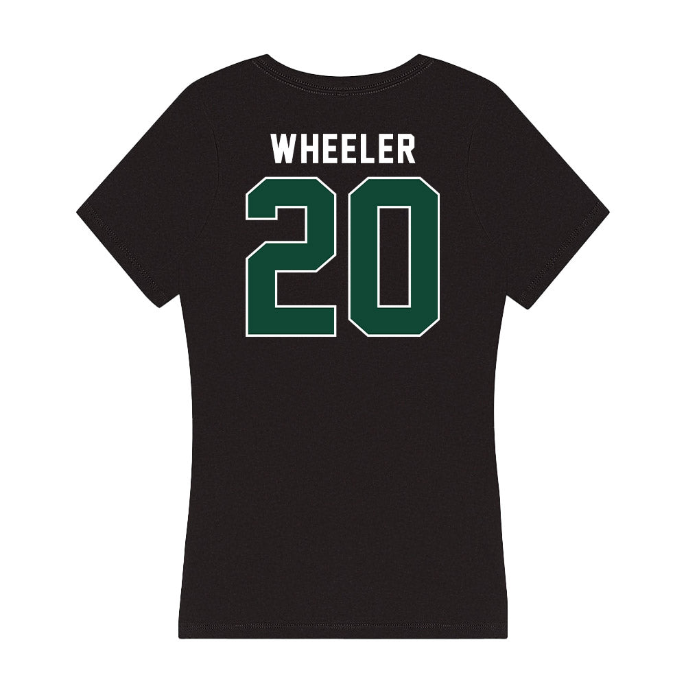  - NCAA Women's Soccer : Reese Wheeler - Women's V-Neck T-Shirt-1