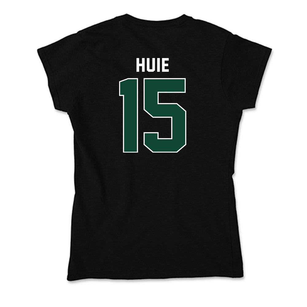 Miami - NCAA Men's Basketball : Kiree Huie - Soft Style Women’s T-Shirt-1