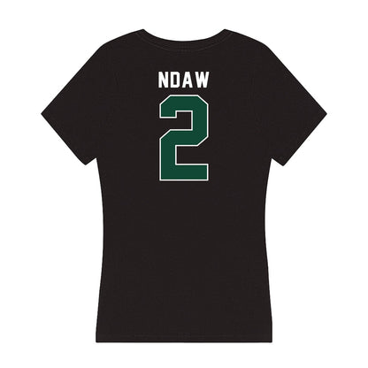 Miami - NCAA Women's Soccer : Dieynaba Ndaw - Women's V-Neck T-Shirt-1