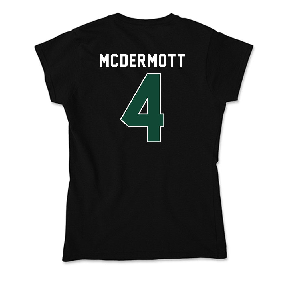 Miami - Women's Volleyball Alumni : Brooke McDermott - Soft Style Women’s T-Shirt-1