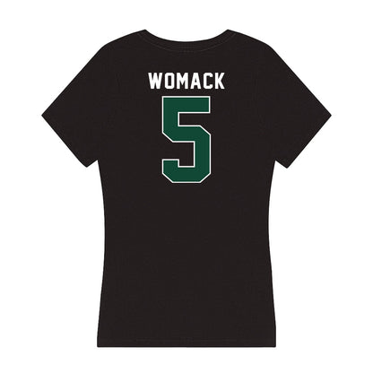 Miami - NCAA Women's Soccer : Jordyn Womack - Women's V-Neck T-Shirt-1