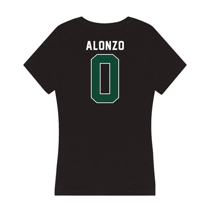 Miami - NCAA Women's Soccer : Vikki Alonzo - Women's V-Neck T-Shirt-1