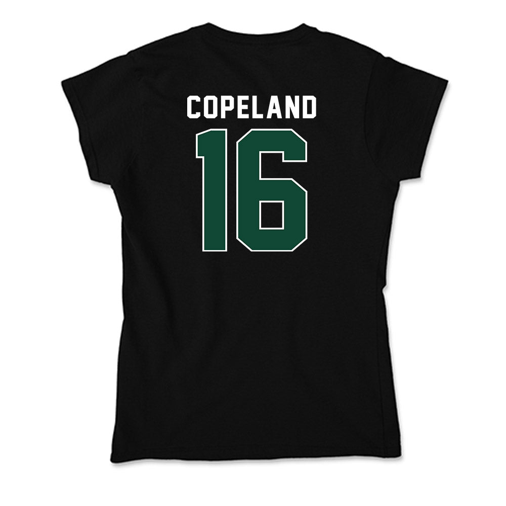 Miami - NCAA Baseball : Cian Copeland - Soft Style Women’s T-Shirt-1