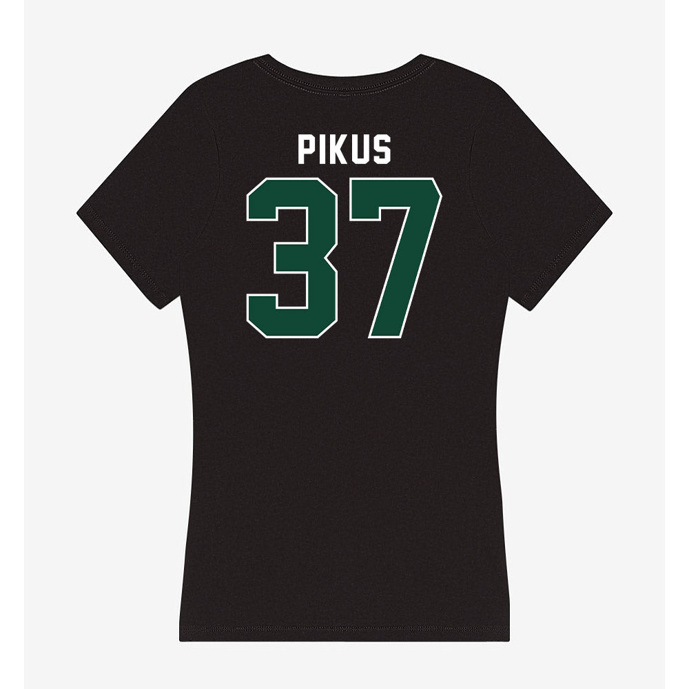 Miami - NCAA Football : Henry Pikus - Women's V-Neck T-Shirt-1
