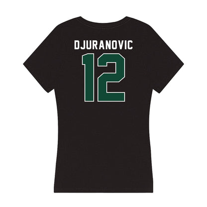 Miami - NCAA Women's Soccer : Lana Djuranovic - Women's V-Neck T-Shirt-1