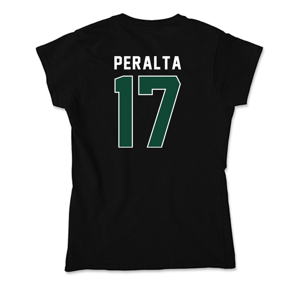 Miami - NCAA Baseball : Fabio Peralta - Soft Style Women’s T-Shirt-1