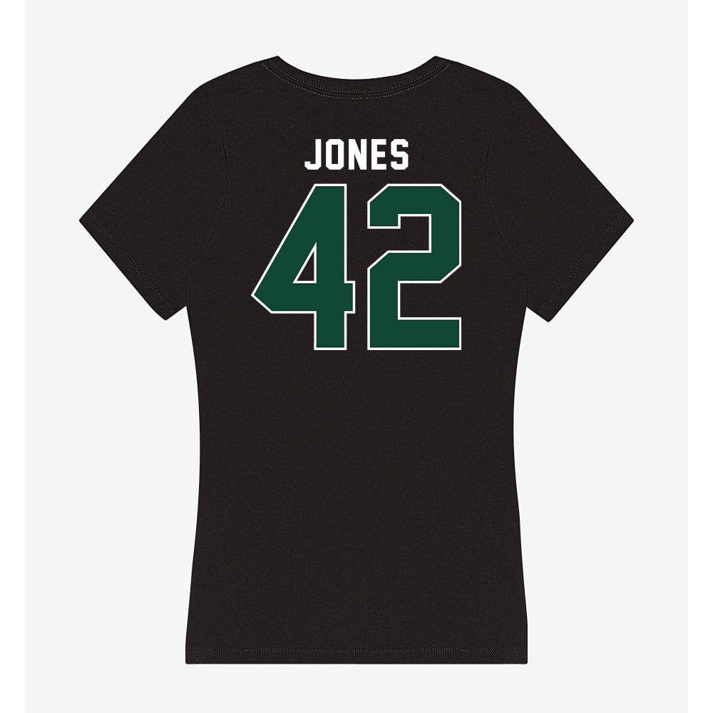 Miami - NCAA Football : Artavius Jones - Women's V-Neck T-Shirt-1