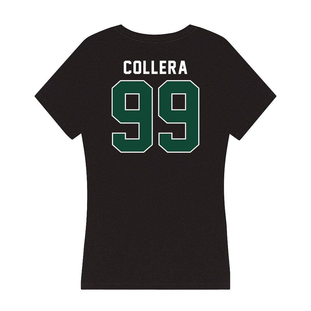 Miami - NCAA Baseball : Lazaro Collera - Women's V-Neck T-Shirt-1