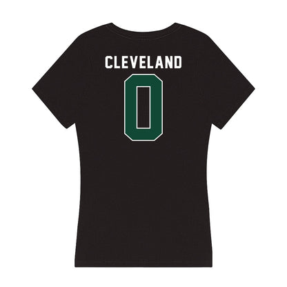 Miami - NCAA Men's Basketball : Matthew Cleveland - Women's V-Neck T-Shirt-1