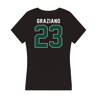 Miami - NCAA Women's Soccer : Faith Graziano - Women's V-Neck T-Shirt-1