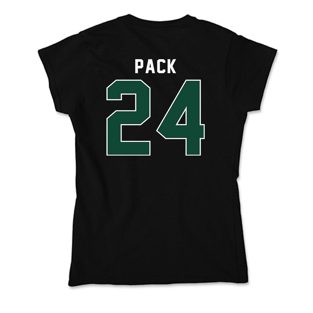 Miami - NCAA Men's Basketball : Nijel Pack - Soft Style Women’s T-Shirt-1