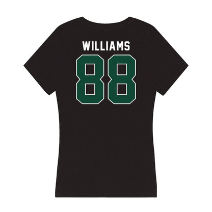 Miami - NCAA Football : Riley Williams - Women's V-Neck T-Shirt-1