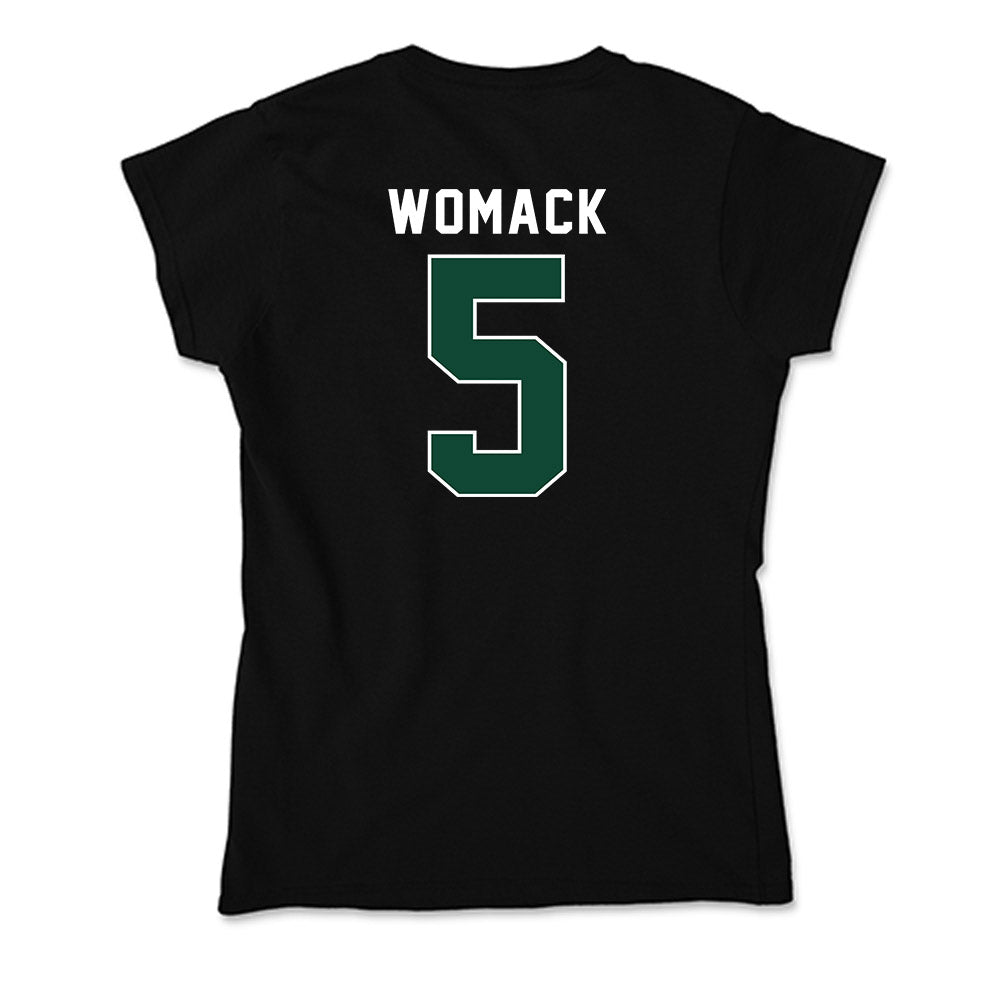 Miami - NCAA Women's Soccer : Jordyn Womack - Soft Style Women’s T-Shirt-1