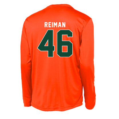 Miami - NCAA Football : Dylan Reiman - Activewear Long Sleeve T-Shirt