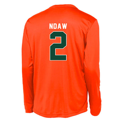 Miami - NCAA Women's Soccer : Dieynaba Ndaw - Activewear Long Sleeve T-Shirt