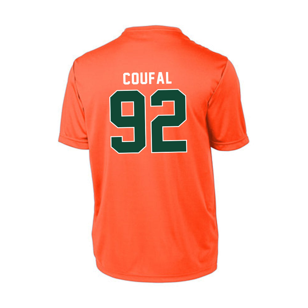 Miami - NCAA Football : Sam Coufal - Activewear T-shirt