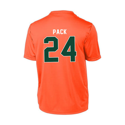 Miami - NCAA Men's Basketball : Nijel Pack - Activewear T-shirt