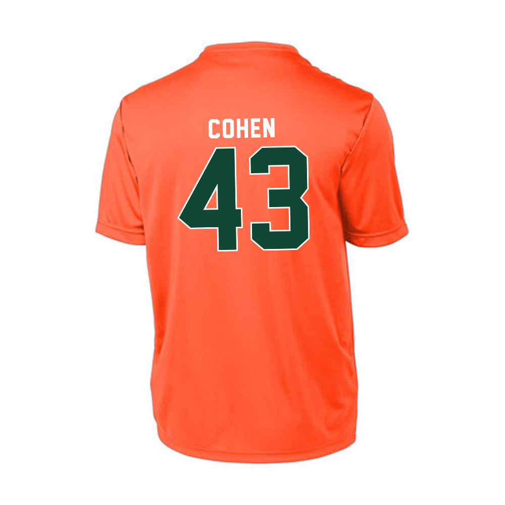 Miami - NCAA Football : Andrew Cohen - Activewear T-shirt