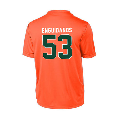 Miami - NCAA Football : Joey Enguidanos - Activewear T-shirt