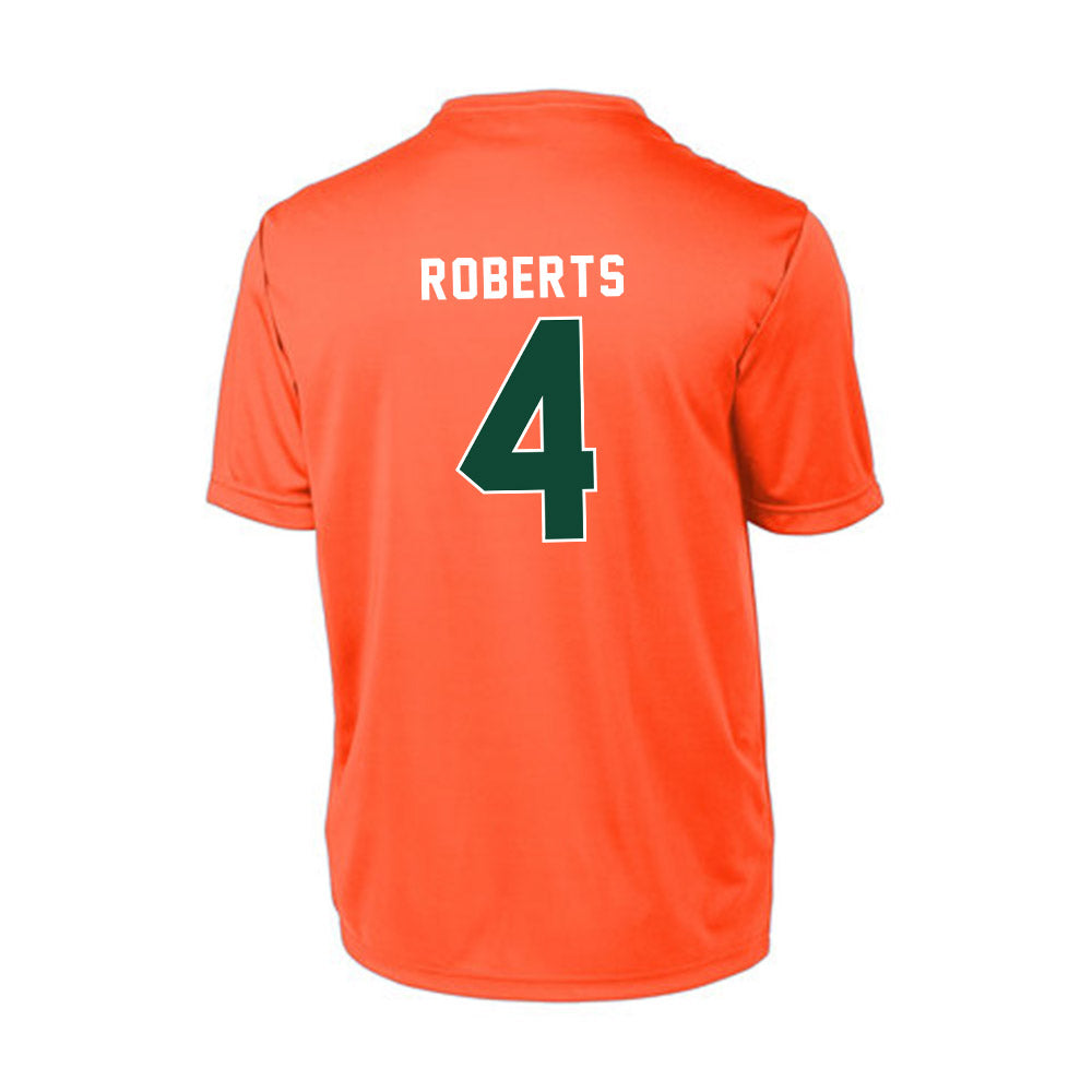 Miami - NCAA Women's Basketball : Jasmyne Roberts - Activewear T-shirt