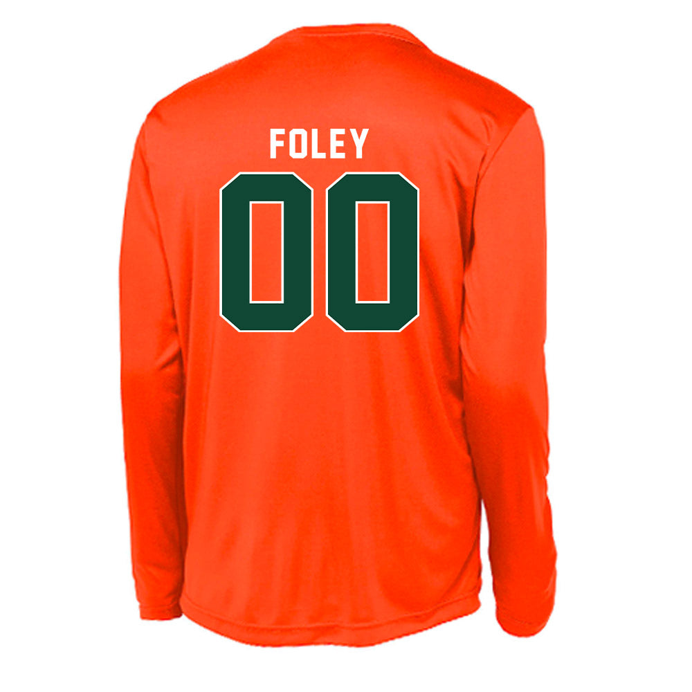 Miami - NCAA Women's Soccer : Claireese Foley - Activewear Long Sleeve T-Shirt