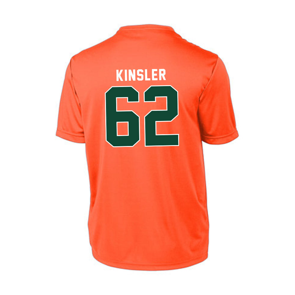 Miami - NCAA Football : Tommy Kinsler - Activewear T-shirt