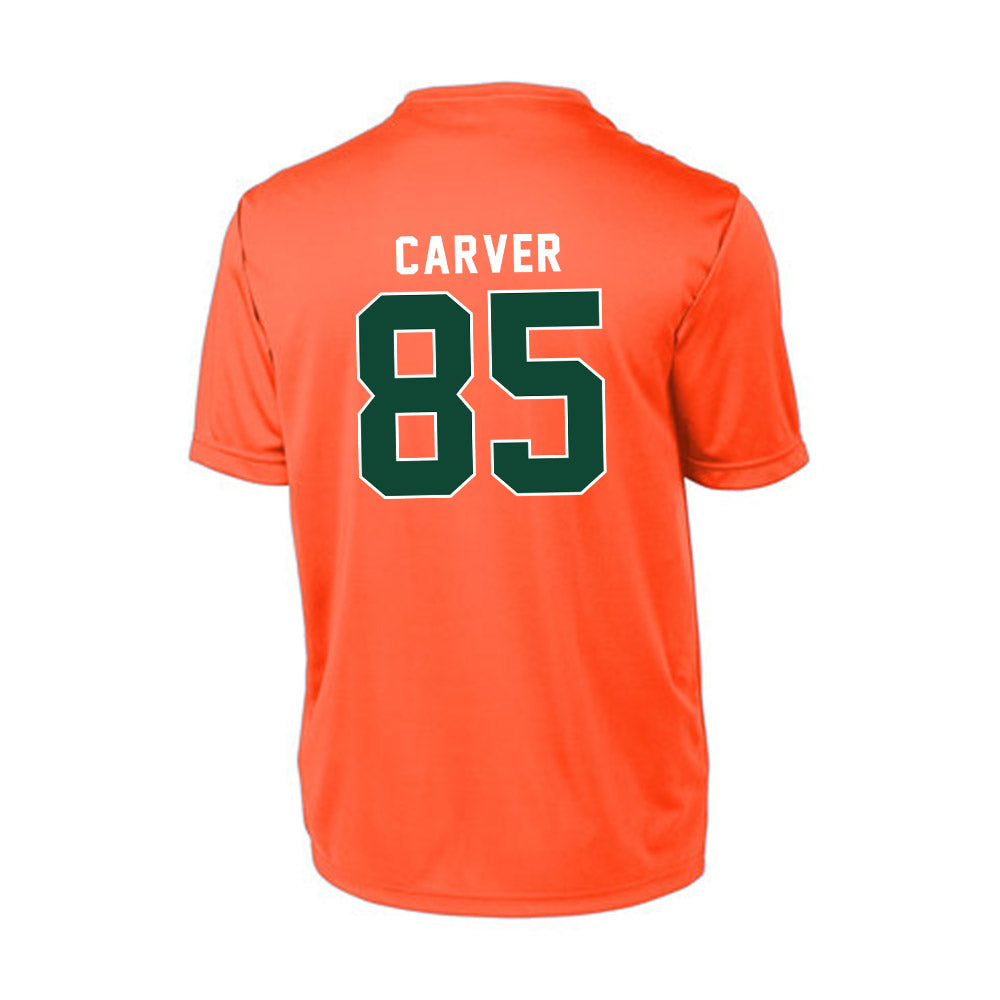 Miami - NCAA Football : Jackson Carver - Activewear T-shirt