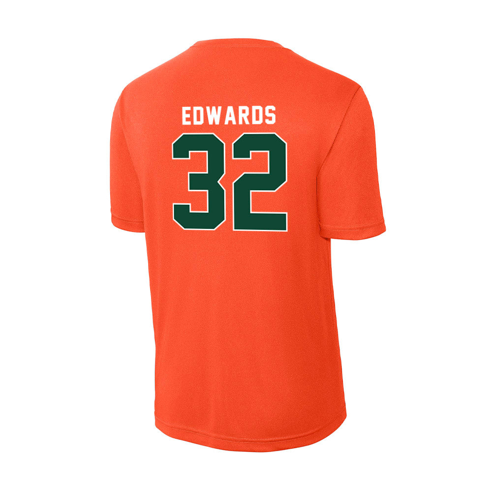 Miami - NCAA Football : Jj Edwards - Activewear T-Shirt-1