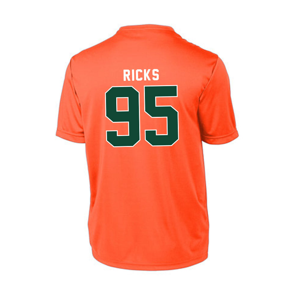 Miami - NCAA Football : Cooper Ricks - Activewear T-shirt