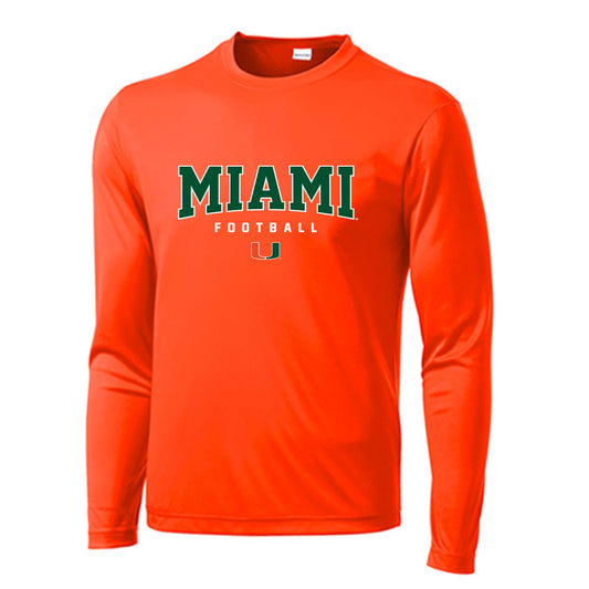 Miami - NCAA Football : Joey Enguidanos - Activewear Long Sleeve T-Shirt