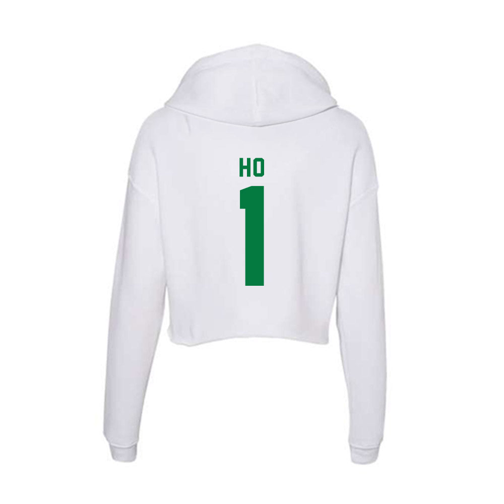 Oregon - NCAA Softball : Taryn Ho - Women's Crop Fleece Hoodie-1