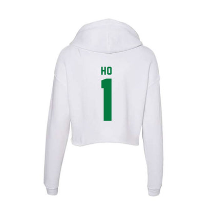 Oregon - NCAA Softball : Taryn Ho - Women's Crop Fleece Hoodie-1
