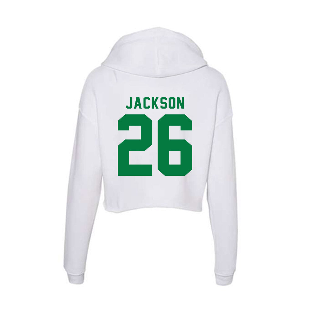 Oregon - NCAA Football : Devon Jackson - Women's Crop Fleece Hoodie-1
