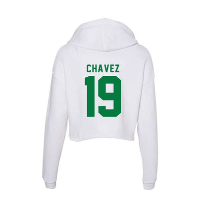 Oregon - NCAA Women's Soccer : Kailee Chavez - Women's Crop Fleece Hoodie-1