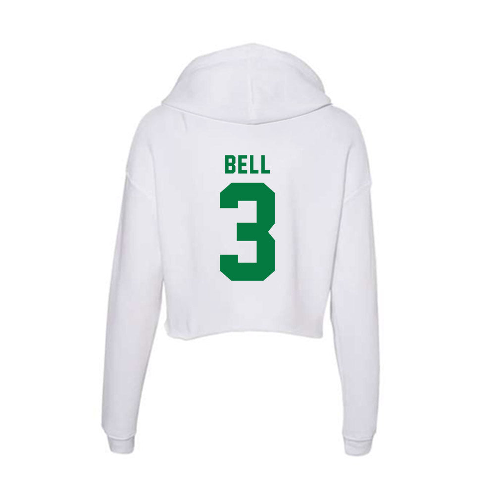 Oregon - NCAA Women's Basketball : Sofia Bell - Women's Crop Fleece Hoodie-1