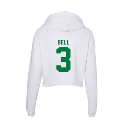 Oregon - NCAA Women's Basketball : Sofia Bell - Women's Crop Fleece Hoodie-1