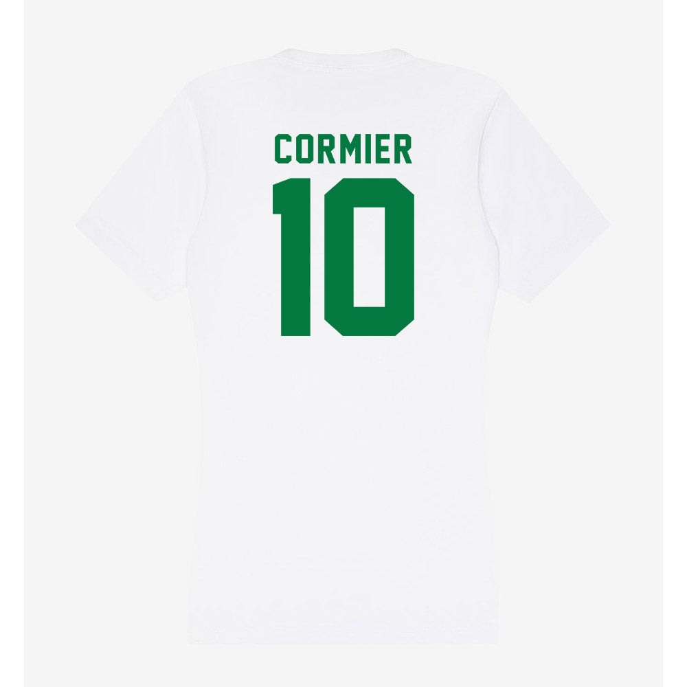 Oregon - NCAA Women's Lacrosse : Reilly Cormier - Women's V-Neck T-Shirt-1