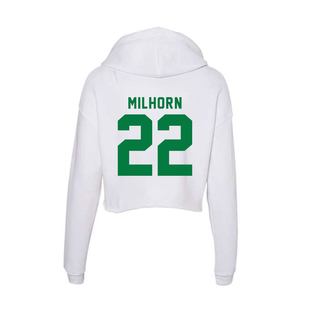 Oregon - NCAA Softball : Maddie Milhorn - Women's Crop Fleece Hoodie-1