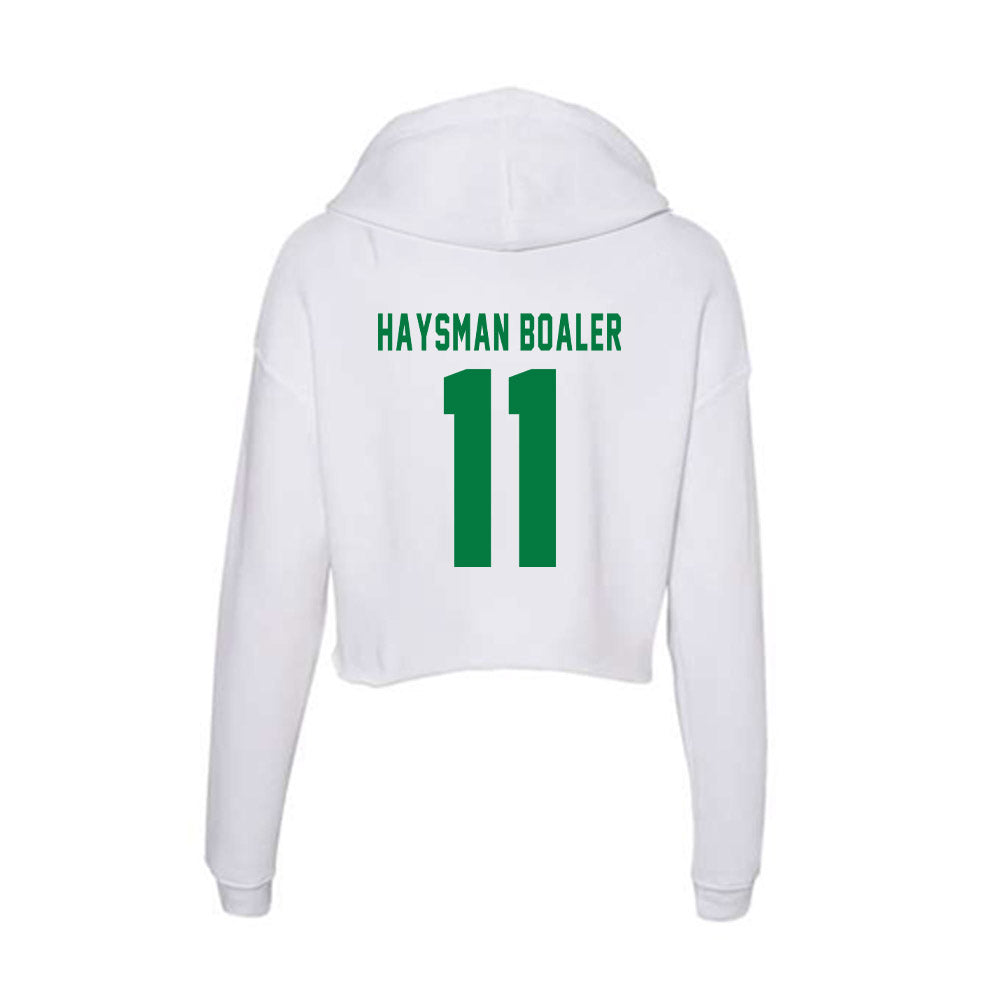 Oregon - NCAA Women's Soccer : Ariane Haysman Boaler - Women's Crop Fleece Hoodie-1